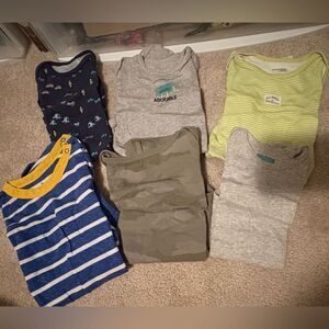 Set of 6 boy onesies (18-24 months)
